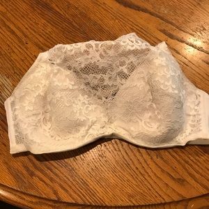 White Lace Camisole Bra